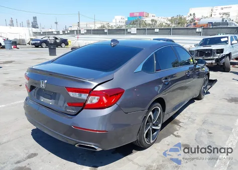 2018 Honda Accord Sport from USA, damaged, VIN 1HGCV1F3XJA250753